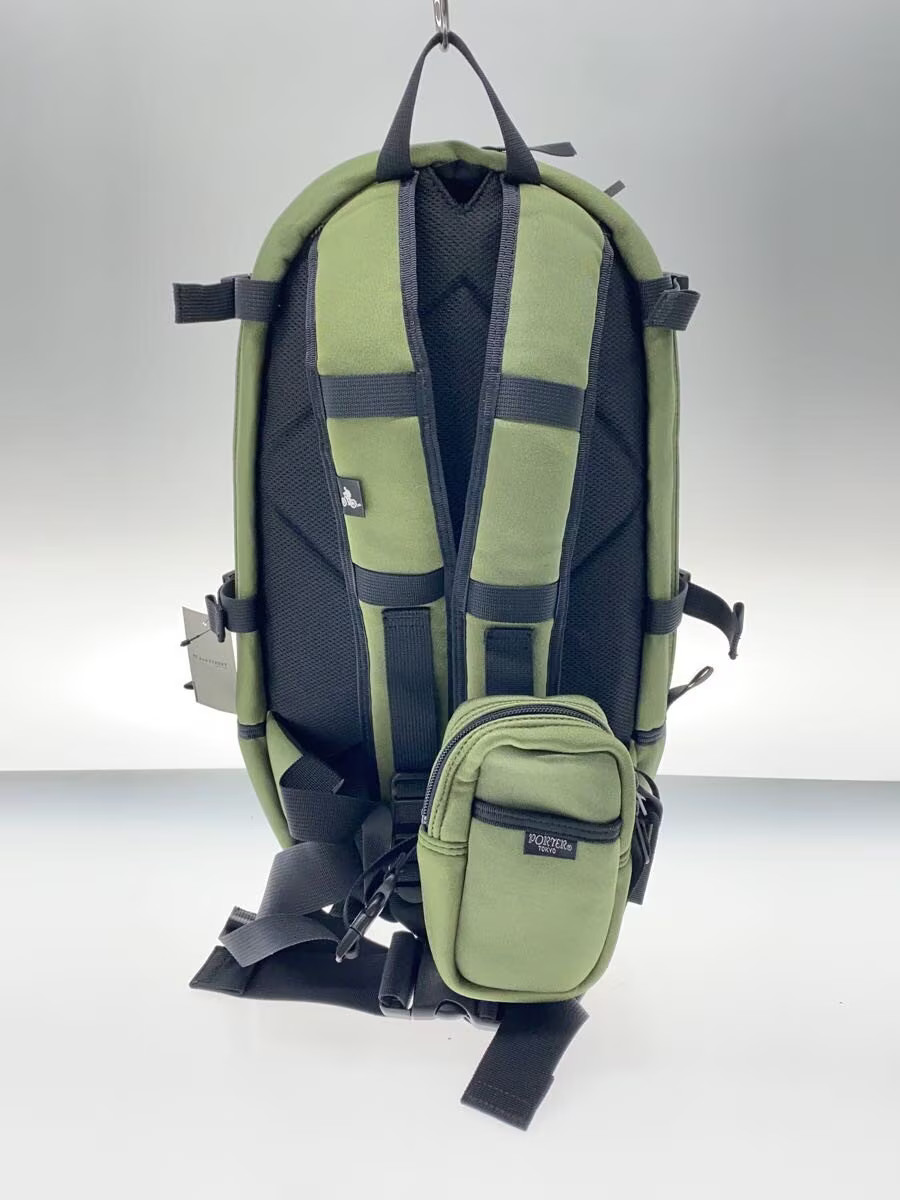 PORTER Backpack KHK Solid Color Bicycle Style - image 3