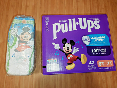 Huggies Pull-Ups Trainers 6T-7T Boys   21 Stück, Windelhöschen, USA
