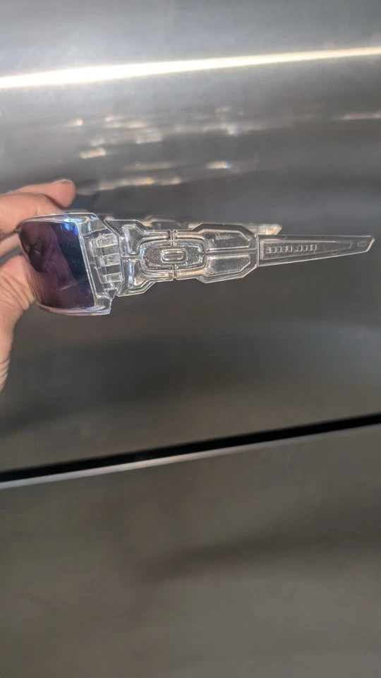 Lentes Oakley Oil Rigs Clear O Matter Blue con bóveda y tela HDO Foto 2 de 4