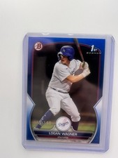 2023 Bowman - Prospects Logan Wagner #BP-36 Blue /150 (RC)