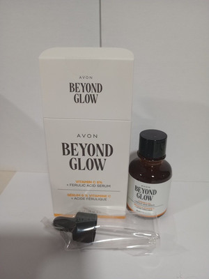  AVON Beyond Glow Vitamin C 6% Ferulic Acid Serum - 1 Fl Oz**