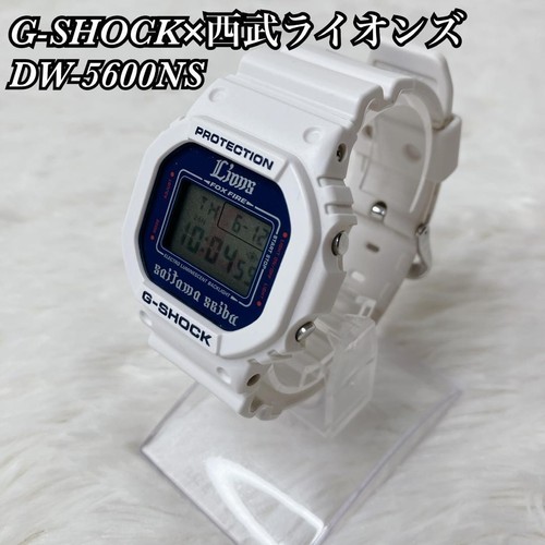 CASIO G-SHOCK DW-5600NS White Digital Watch Limited Edition Saitama Lions