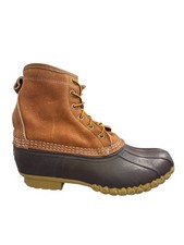 LL BEAN Boot Waterproof Duck BGRADE Women's Size EM