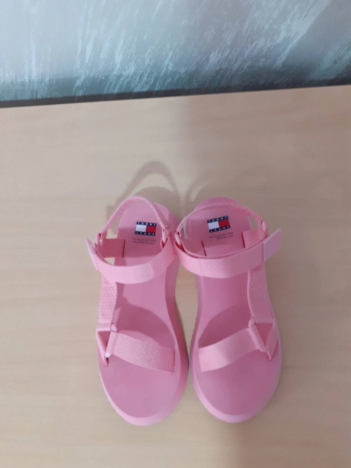 Tommy Jeans Eva sandals in pink size 39
Opens in a new window or tab