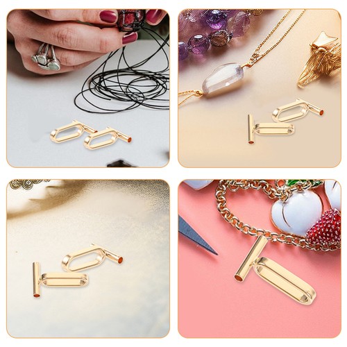 2 Pcs Brooch to Necklace Converter Pendant Converters for Changing Pins - Picture 11 of 12