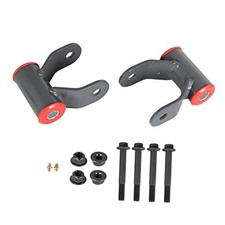 Rear Drop Lowering Steel Shackles Kit Replacement for Ram 1500 2002-2008