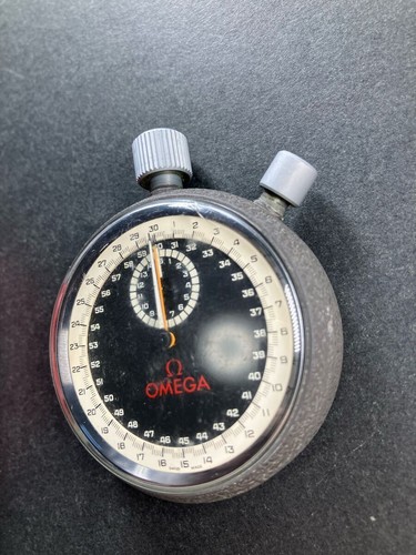 Rare Genuine OMEGA 0372-HA Mechanical Rally Timer Stopwatch Boxed - Picture 3 of 6