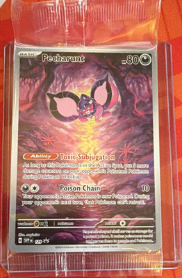 SEALED Pecharunt 129 SVP Shrouded Fable Black Star Promo - NM & SHIPS FAST!
