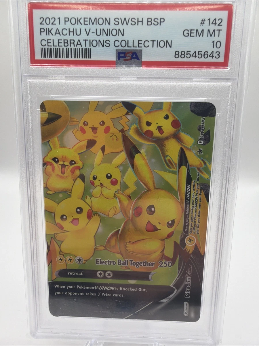 Pikachu V-Union Pokémon TCG Cards for sale | eBay