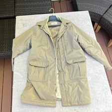 L.L.Bean Mens Beige Field Jacket L Lined Pock...