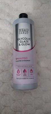 Headcandy Glycolic Glaze and Glow Shampoo 500ml, Brandneu