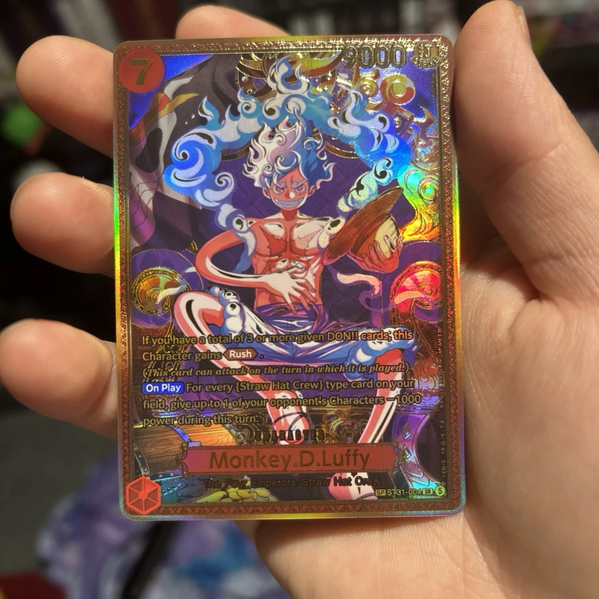 Monkey.D.Luffy ST31-004 The World's Strongest Warriors for sale | eBay