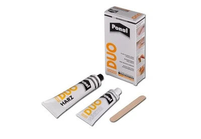 HENKEL PONAL PONAL Duo von HENKEL 2 Komponenten PU Spachtel mit Härter 353g für Reparatur