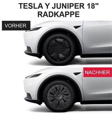 Tesla Y Radkappe 18'' ab BJ 2025/2026 4er Set 18 Zoll