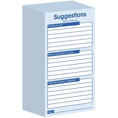 400 Sheets Suggestion Cards Comment Complaint Cards for Suggestion Box with L...