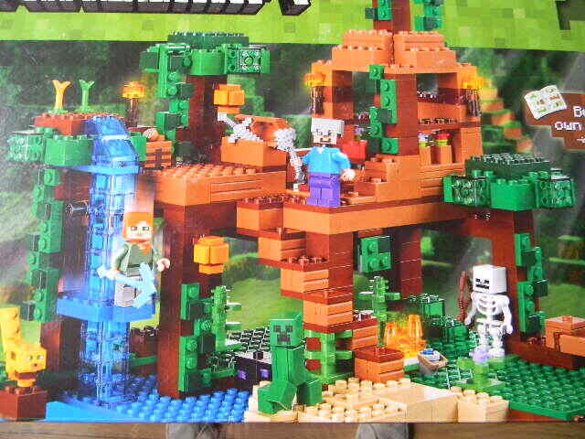 Almacén televisor rigidez LEGO Minecraft: The Jungle Tree House (21125) | Compra online en eBay
