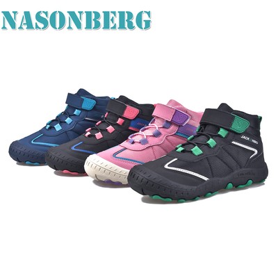 NASONBERG Kids Boys Girls Winter Frosty Snow Boots Waterproof Warm Shoes US Size