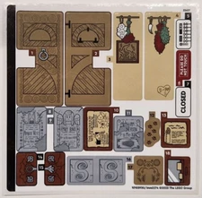 LEGO STICKER SHEET ONLY 21341 HOCUS POCUS: SANDERSON SISTERS' COTTAGE New set