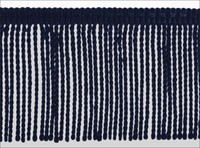 DüNn Bullion Fransen Rand,Farbe #J3 - Dunkel Marineblau [Verkauft Von Dem Yard ]