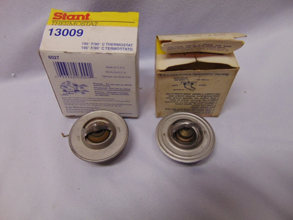 (2) Termostatos Stant #s330-160 y 13009 195 F/90 C Foto 2 de 2