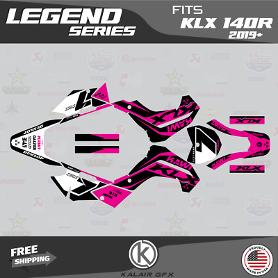 Graphics Kit for KAWASAKI KLX140R KLX140RL (2019-2024) Legend - Magenta