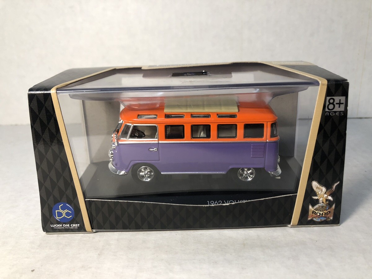 Road Signature 1962 Volkswagen Micro Bus Purple / Orange 1