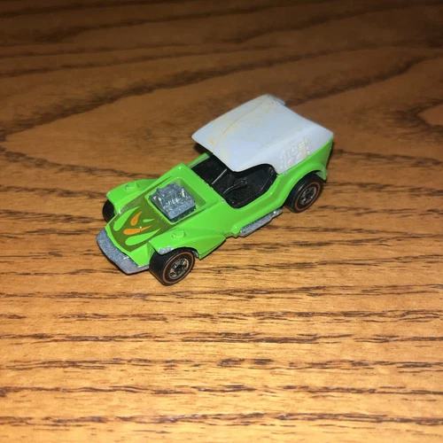 Vintage Hot Wheels Redline - Flying Colors - ICE "T" - Green