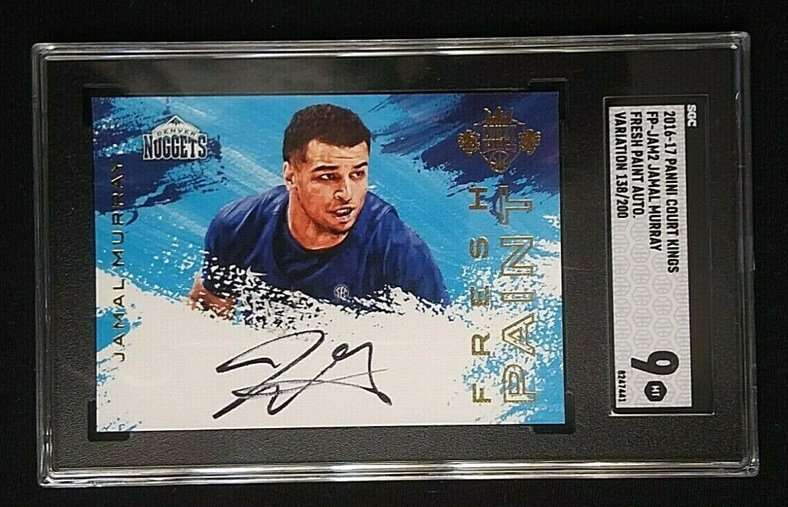 2016-17 Court Kings Jamal Murray Fresh Paint Rookie Auto SP /200