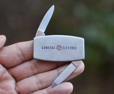 Vintage GE General Electric Zippo Pocket Knife Howard Weight