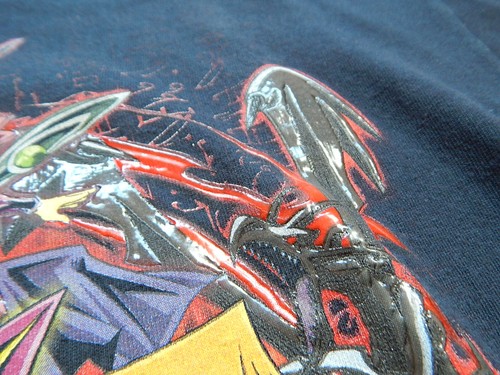 vintage yu gi oh sci fi manga tee size small - Picture 5 of 6