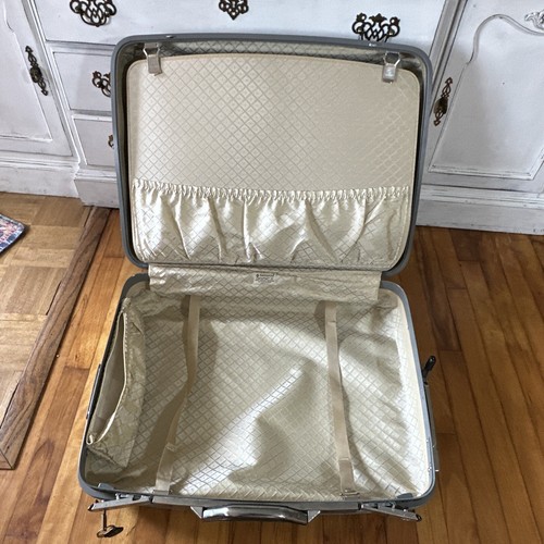 Vintage Samsonite CarryPak 12 Dark Blue  Hard Suitcase With KEY, Handle &Wheels - Picture 14 of 20