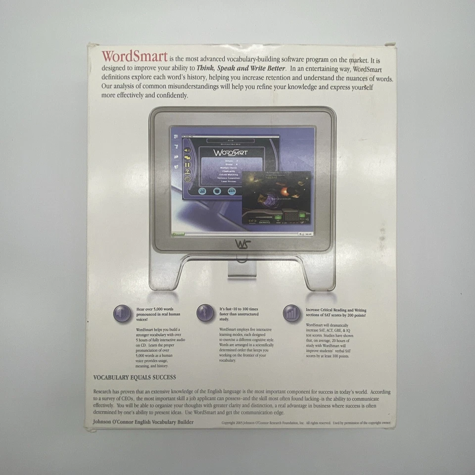 Wordsmart Scholastic Assessment Test Software College Prep - Image 2 of 4