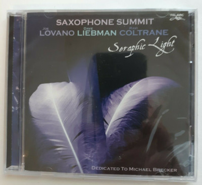 Saxophone Summit -- Seraphic Light / NEW Telarc CD / Lovano, Liebman, Coltrane 