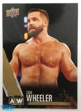 Cash Wheeler - 31 Gold Parallel Upper Deck AEW 2021 