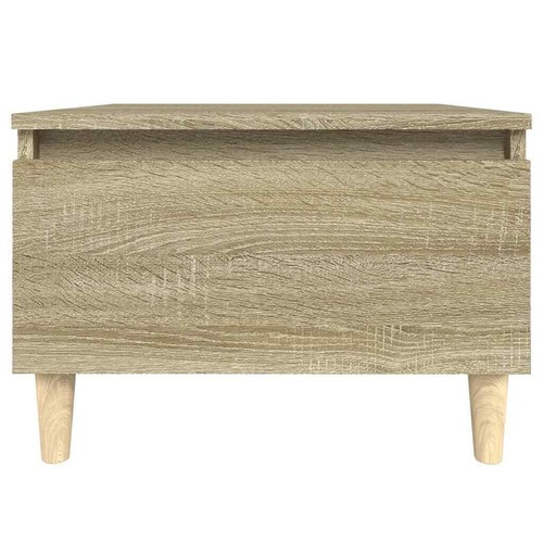 Side Table Sonoma Oak 50x46x35 cm Engineered Wood vidaXL - Picture 6 of 10