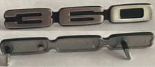1971 1972 Dart Duster Fury 360 Fender Emblem. 3612450 2 Pin Sold 1 Each Usa