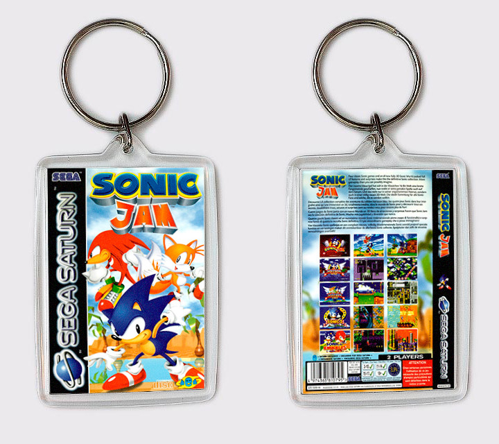 Porte-Clés Sonic Jam Sega Saturn Porte-Clé