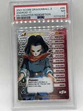 Android 17 2001 Cell Saga #R5 PSA 7 Limited Hi-Tech Foil Dragon Ball Z DBZ TCG