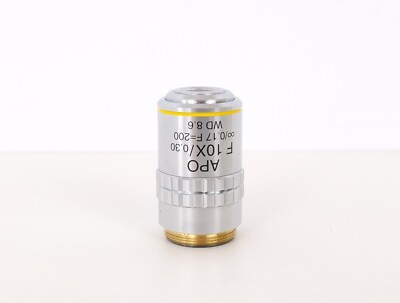 Meiji MA980 Techno Japan APO F 10x/0.30 WD 8.6 Mikroskop Objektiv objective