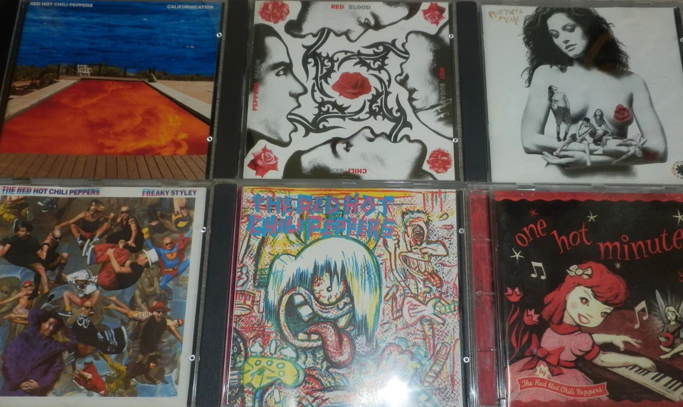 RED HOT CHILI PEPPERS Verschiedene CD's Auswahl Sammlung Konvolut Lot Freaky Hot - Bild 1 von 1