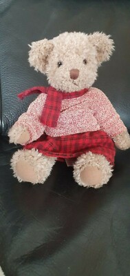 RUSS BERRIE TEDDY - WINTER FRIENDS - NO. 259 - TEDDYBEAR - BEAR - BÄR