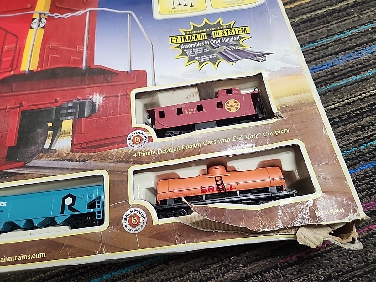 Bachmann HO Silver Star Railroad Electric Train Set Item #00634 | eBay