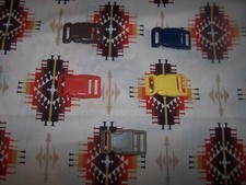 Wet Nose Designs Tucson Dog Collar Southwest Aztec on Tan Tribal COLOR Buckle