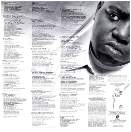Notorious B.I.G., The - Born Again '99 2xLP US ORG!EX/EX+ W/S - Picture 5 of 6