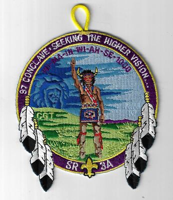 OA 97 Conclave Seeking The Higher Vision SR3A YEL Bdr. [MX-976]
