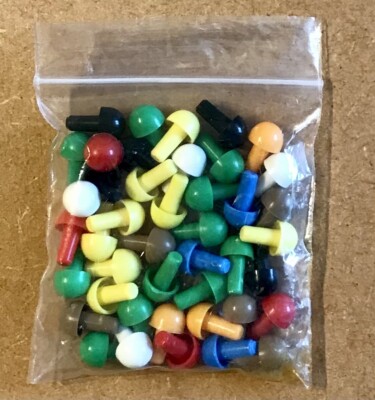 1972 MASTER MIND GAME VON INVICTA. NUR ERSATZSTIFTE. PREIS IST FÜR EINEN PICK NICHT ALLE.