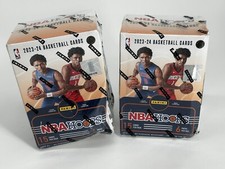 (TWO) 2023-24 Panini NBA Hoops Basketball Blaster Box Cards