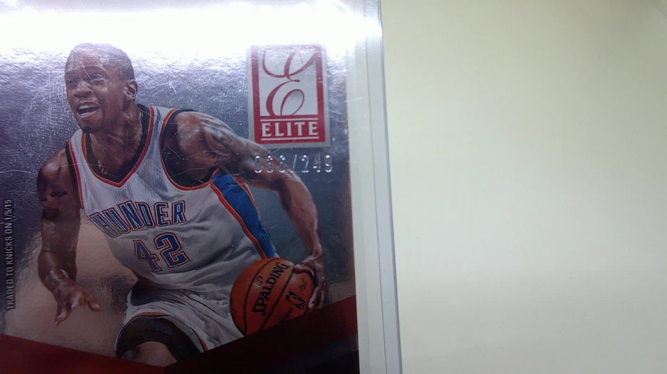 2014-15 PANINI DONRUSS ELITE #97 LANCE THOMAS AUTO /249 - Image 2 of 3