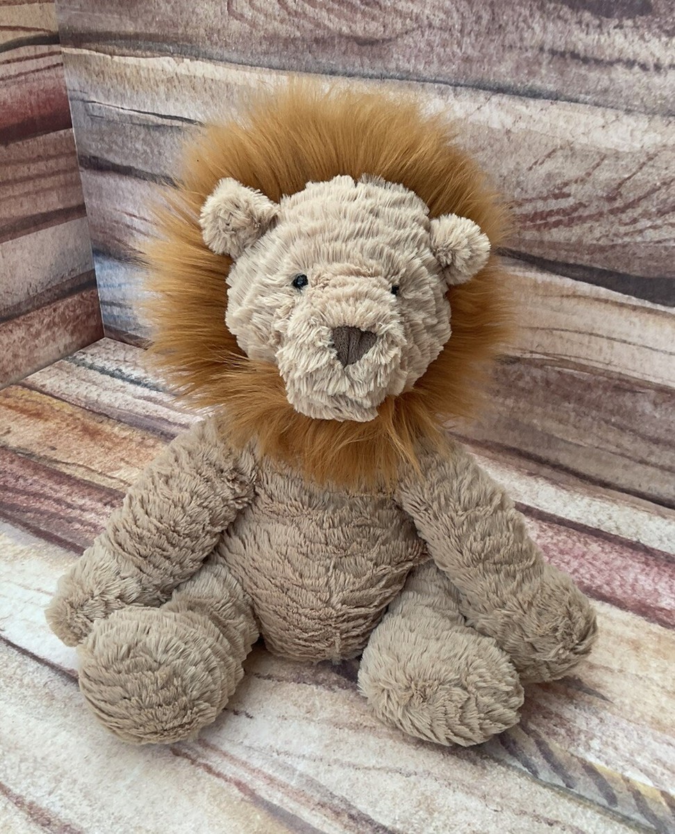 Jellycat (33cm) Fuddlewuddle Lion Soft Plush Toy | eBay UK