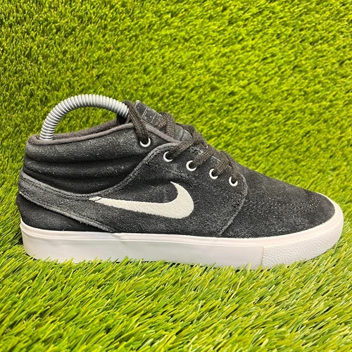 Nike SB Zoom Stefan Janoski Mid RM Mens Size 5.5 Black Athletic Shoes Sneakers